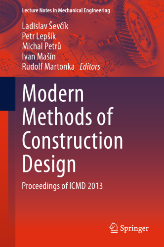 Modern Methods of Construction Design: Proceedings of ICMD 2013