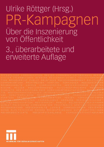 PR-Kampagnen: Über die Inszenierung von Öffentlichkeit