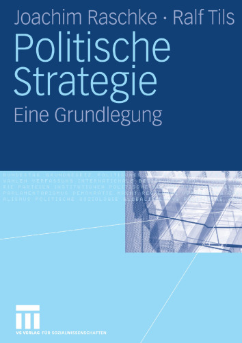 Politische Strategie: Eine Grundlegung