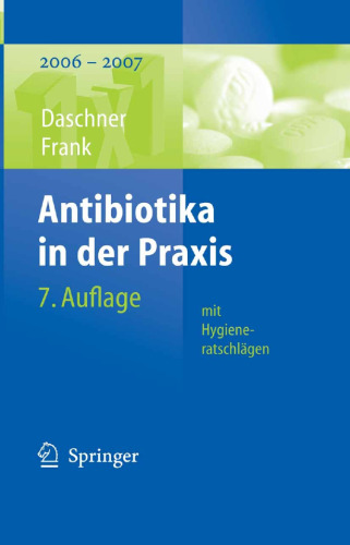 Antibiotika in der Praxis mit Hygieneratschlägen