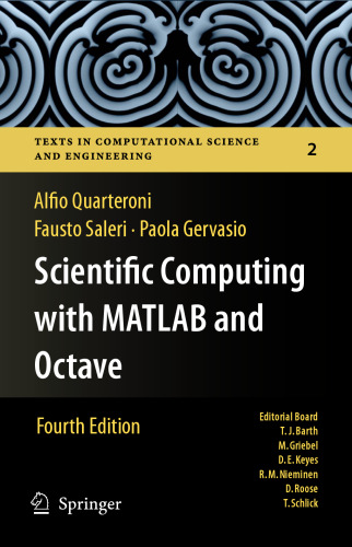 Scientific Computing with MATLAB and Octave