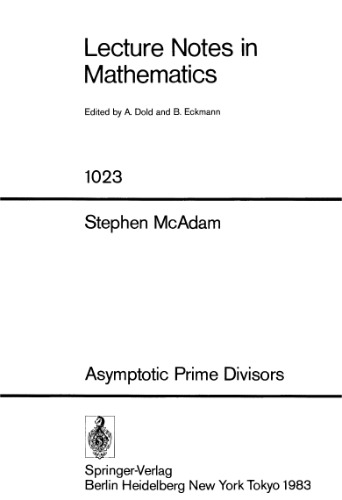 Asymptotic Prime Divisors