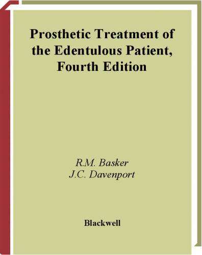 Prosthetic Treatment of the Edentulous Patient