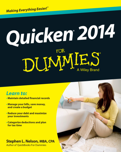 Quicken 2014 For Dummies