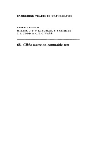 Gibbs States on Countable Sets