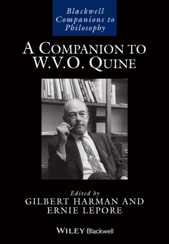 A Companion to W. V. O. Quine