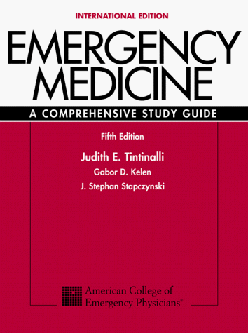 Emergency Medicine A Comprehensive Study Guide