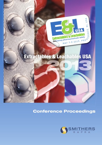 Extractables and Leachables USA 2013