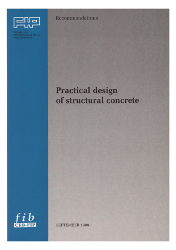 FIB Practical design of structural concrete