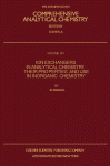 Ion Exchangers in Analytical Chemistry. Their Properties and use in Inorganic Chemistry