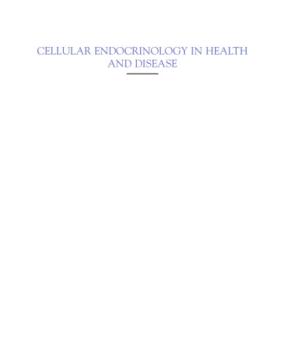 Cellular Endocrinology in Health and Disease