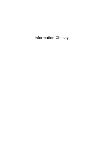 Information Obesity