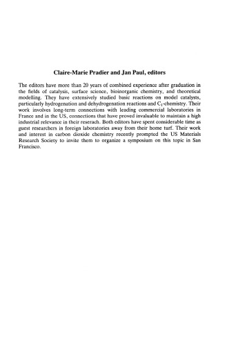 Carbon Dioxide Chemistry. Environmental Issues