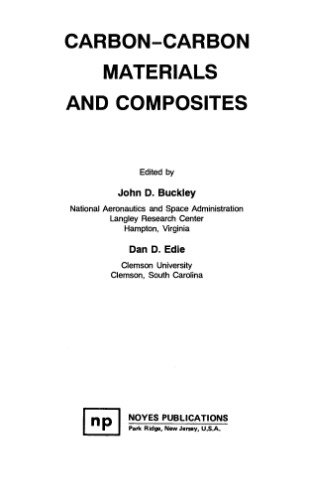 Carbon-carbon materials and composites