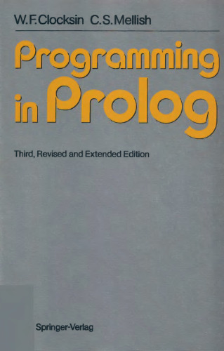 Programming in Prolog