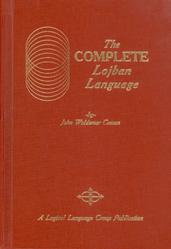 The complete Lojban language