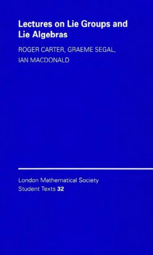 Lectures on Lie groups and Lie algebras