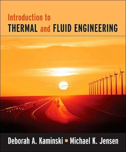 Introduction to thermal and fluids engineering