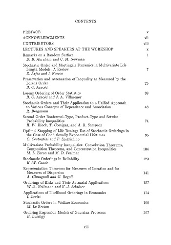 Stochastic Orders and Decision Under Risk