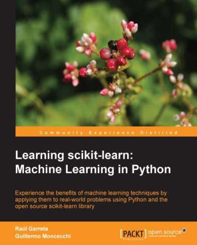 Learning scikit-learn: Machine Learning in Python