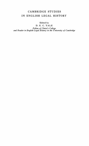 A History of English Assizes 1558-1714