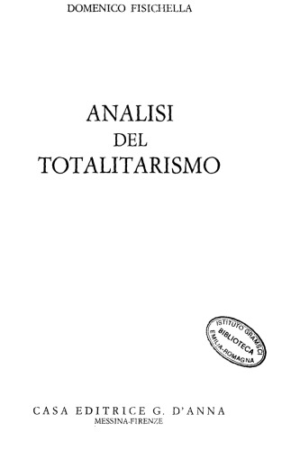 Analisi del totalitarismo