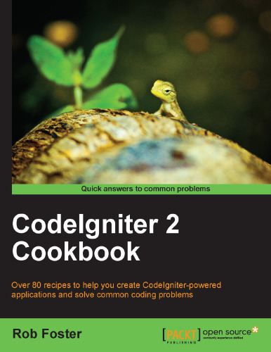 CodeIgniter 2 Cookbook