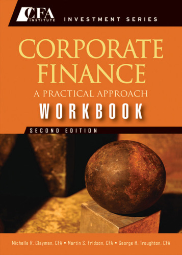 Corporate Finance Workbook: A Practical Approach