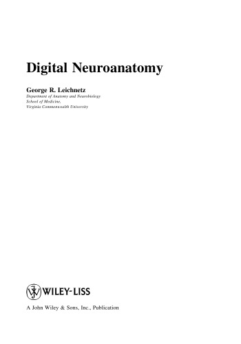 Digital neuroanatomy : an interactive CD atlas with text