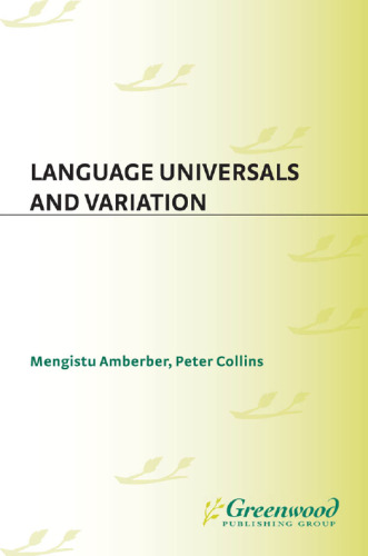 Language universals and variation