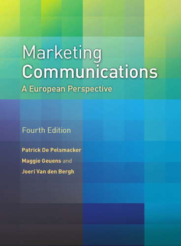 Marketing communications : a European perspective