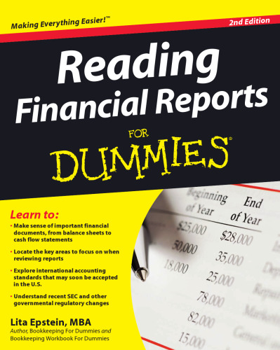 Reading financial reports for dummies