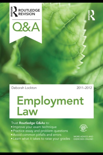 Q & A Employment Law 2011-2012