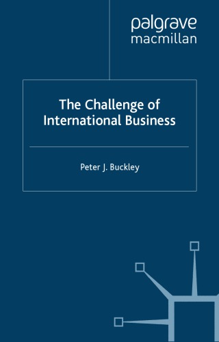 The challenge of international business