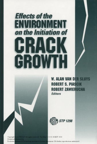 Effects of the environment on the initiation of crack growth