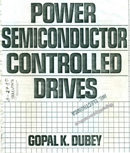 Power semiconductor controlled drives