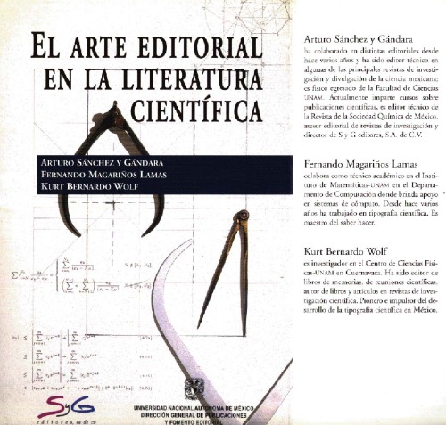 El arte editorial en la literatura científica