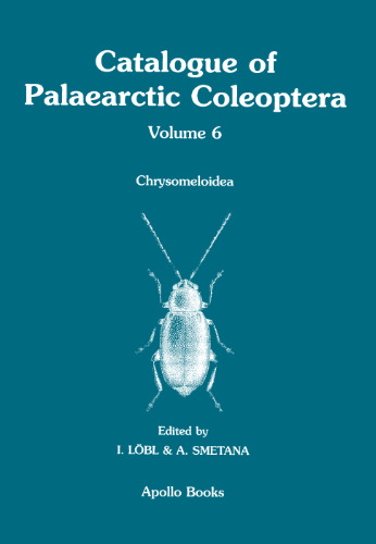 Catalogue of Palaearctic Coleoptera, Vol. 6: Chrysomeloidea