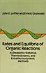 Rates and Equilibria of Organic Reactions - As Treated by Statistical, Thermodynamic, and Extrathermodynamic Methods