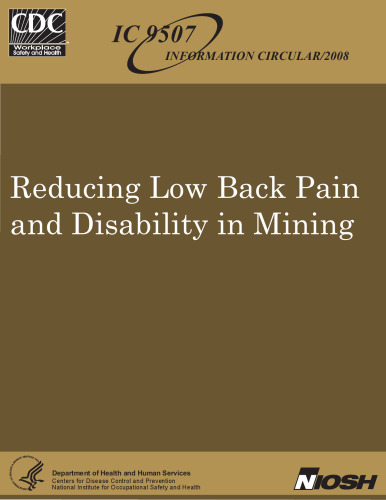 Reducing Low Back Pain and Disability in Mining