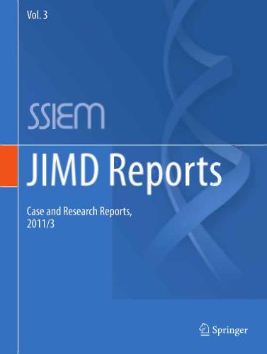 JIMD Reports - Case and Research Reports, 2011/3