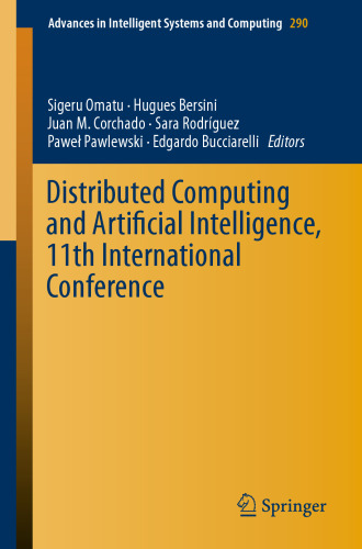 Distributed Computing and Artificial Intelligence, 11th International Conference