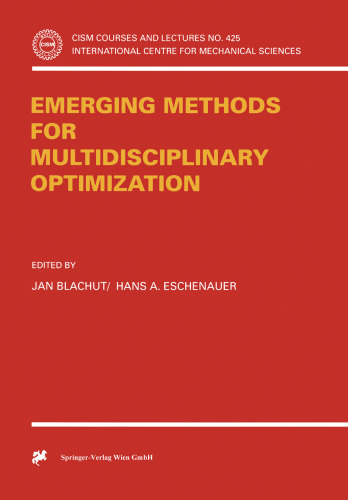 Emerging Methods for Multidisciplinary Optimization