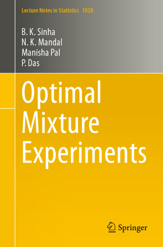 Optimal Mixture Experiments