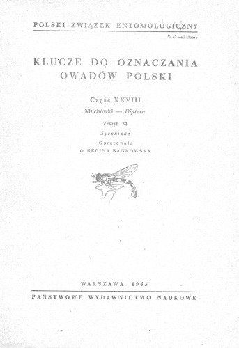 Część XXVIII - Diptera (zaplanowano 78 zeszytów) 34