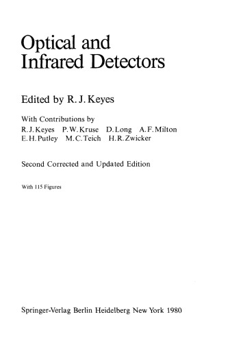 Optical and infrared detectors