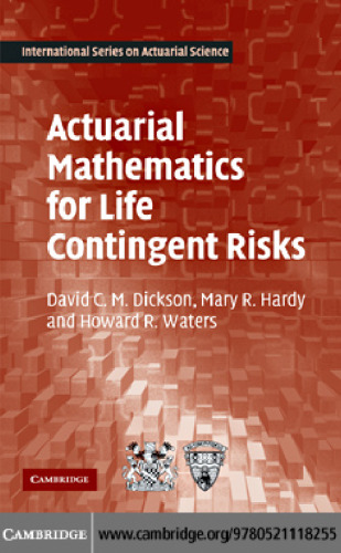 Actuarial mathematics for life contingent risks