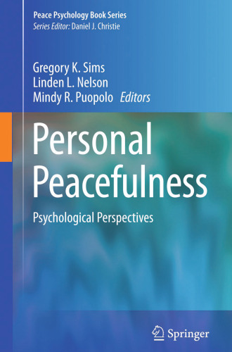 Personal Peacefulness: Psychological Perspectives