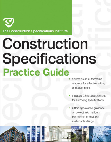 The CSI specifications practice guide