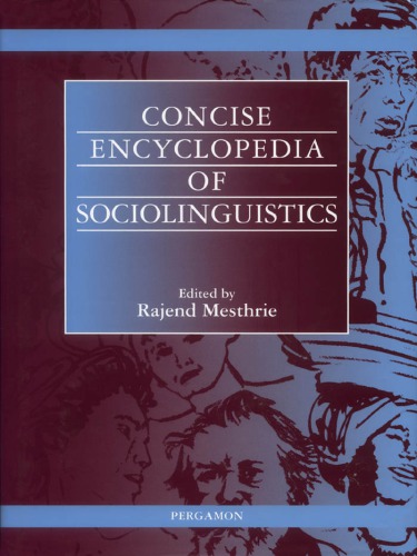 Concise encyclopedia of sociolinguistics